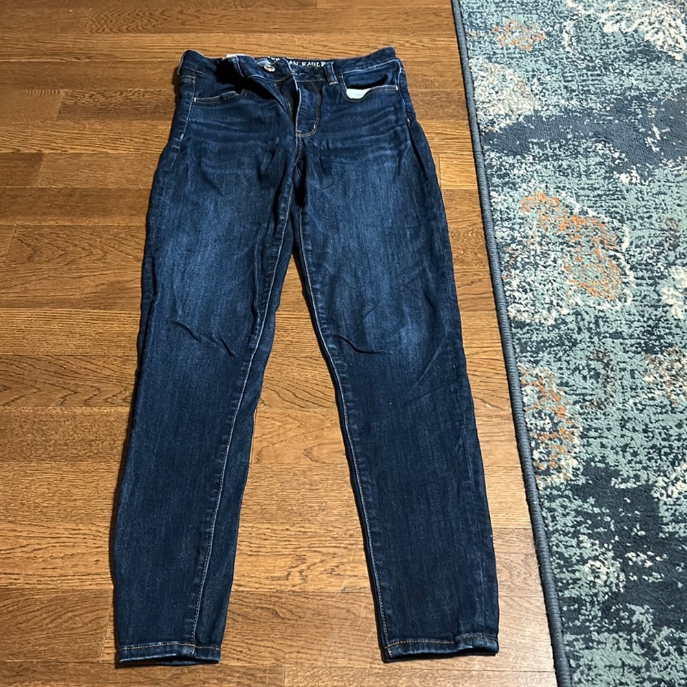 blue skinny jeans